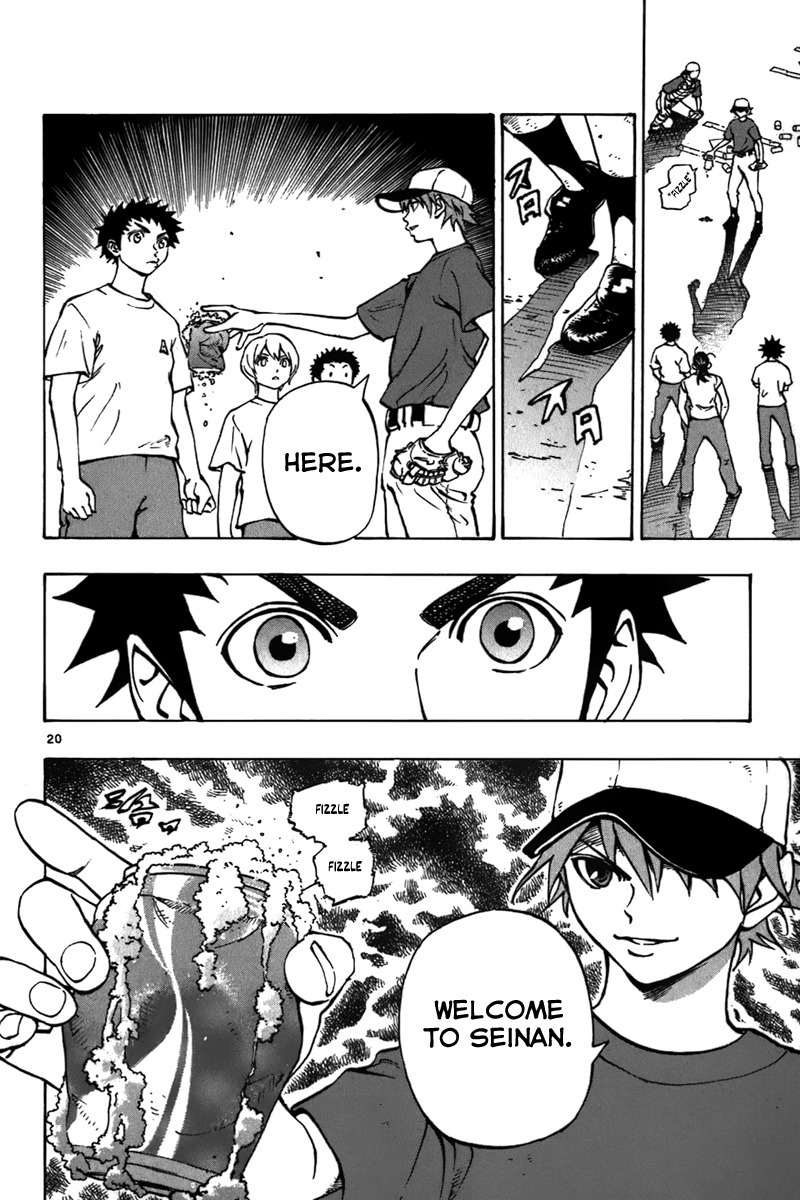 Saikyou! Toritsu Aoizaka Koukou Yakyuubu Chapter 15 page 20 - Chapter 15: Invading Enemy Ground!