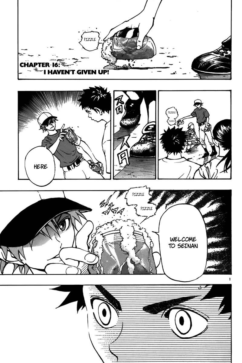 Saikyou! Toritsu Aoizaka Koukou Yakyuubu Chapter 16 page 2 - Chapter 16: I Haven't Given Up!