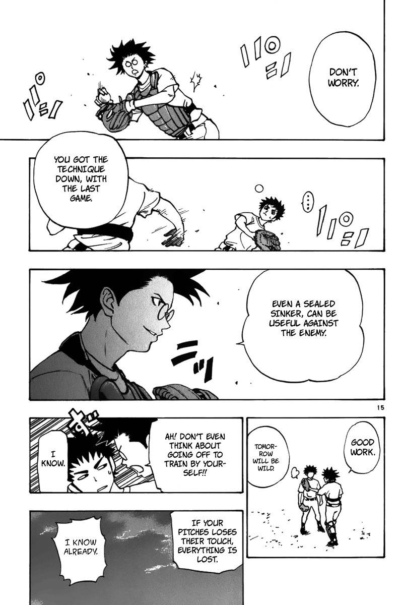 Saikyou! Toritsu Aoizaka Koukou Yakyuubu Chapter 17 page 16 - Chapter 17: Seen Through!?