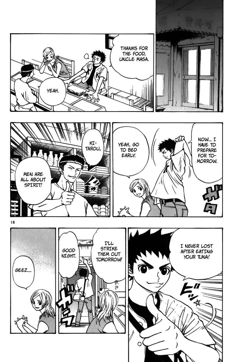 Saikyou! Toritsu Aoizaka Koukou Yakyuubu Chapter 17 page 17 - Chapter 17: Seen Through!?