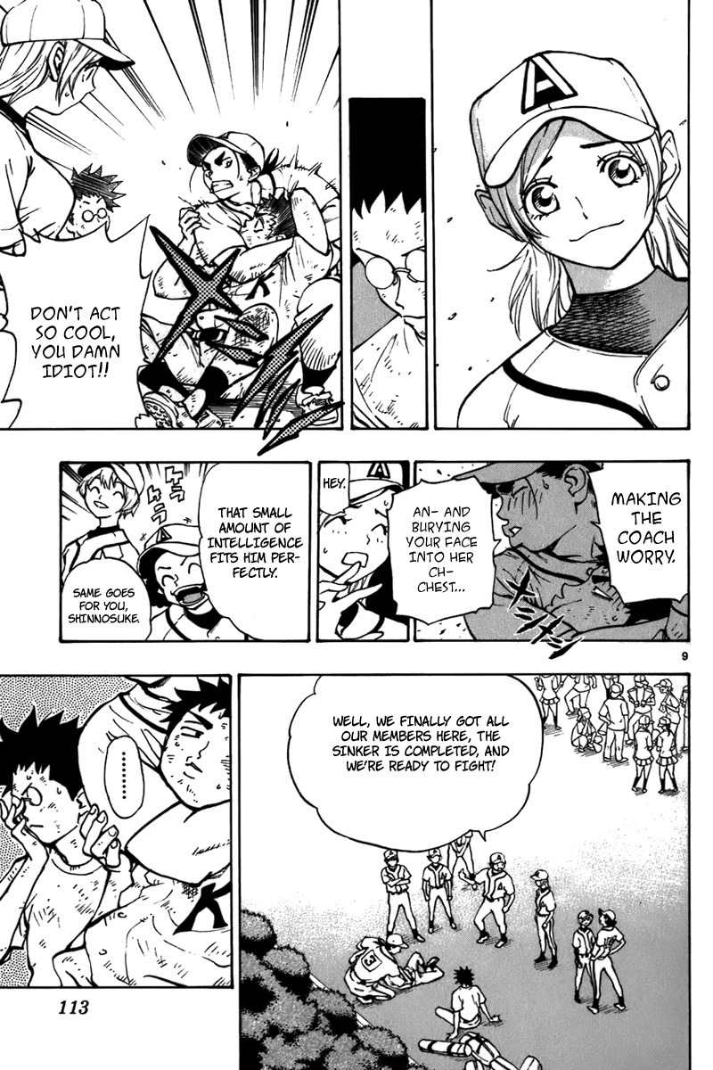 Saikyou! Toritsu Aoizaka Koukou Yakyuubu Chapter 19 page 10 - Chapter 19: Damn Idiots!