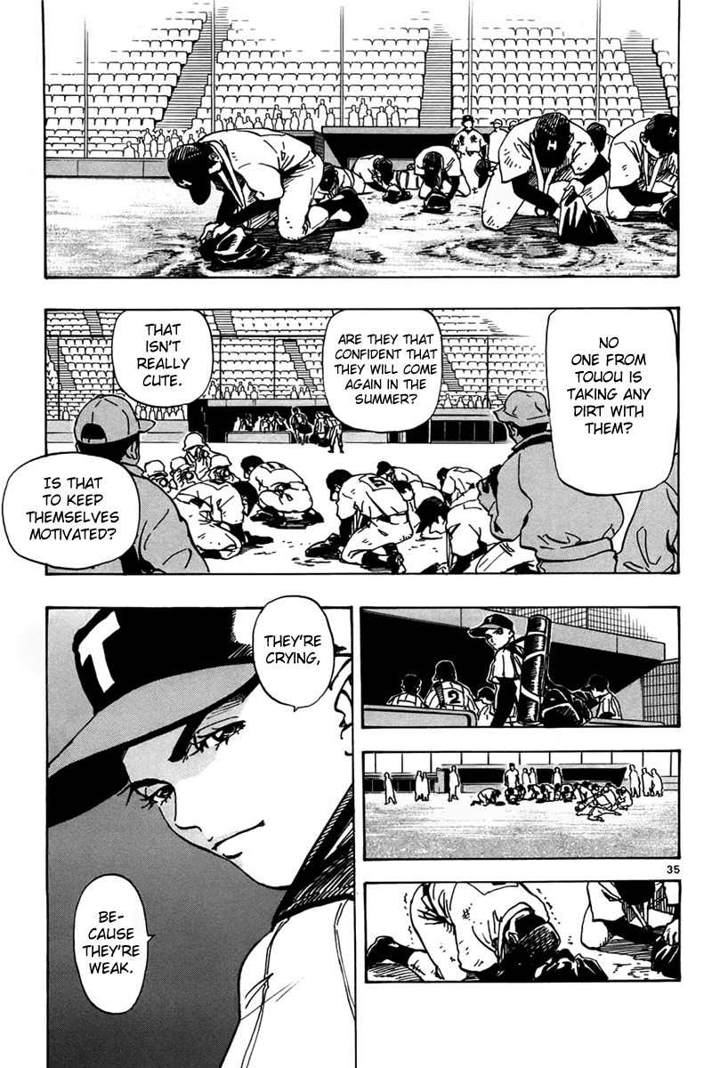 Saikyou! Toritsu Aoizaka Koukou Yakyuubu Chapter 2 page 35 - Chapter 2: Here Comes Kou-chan and the Koushien!