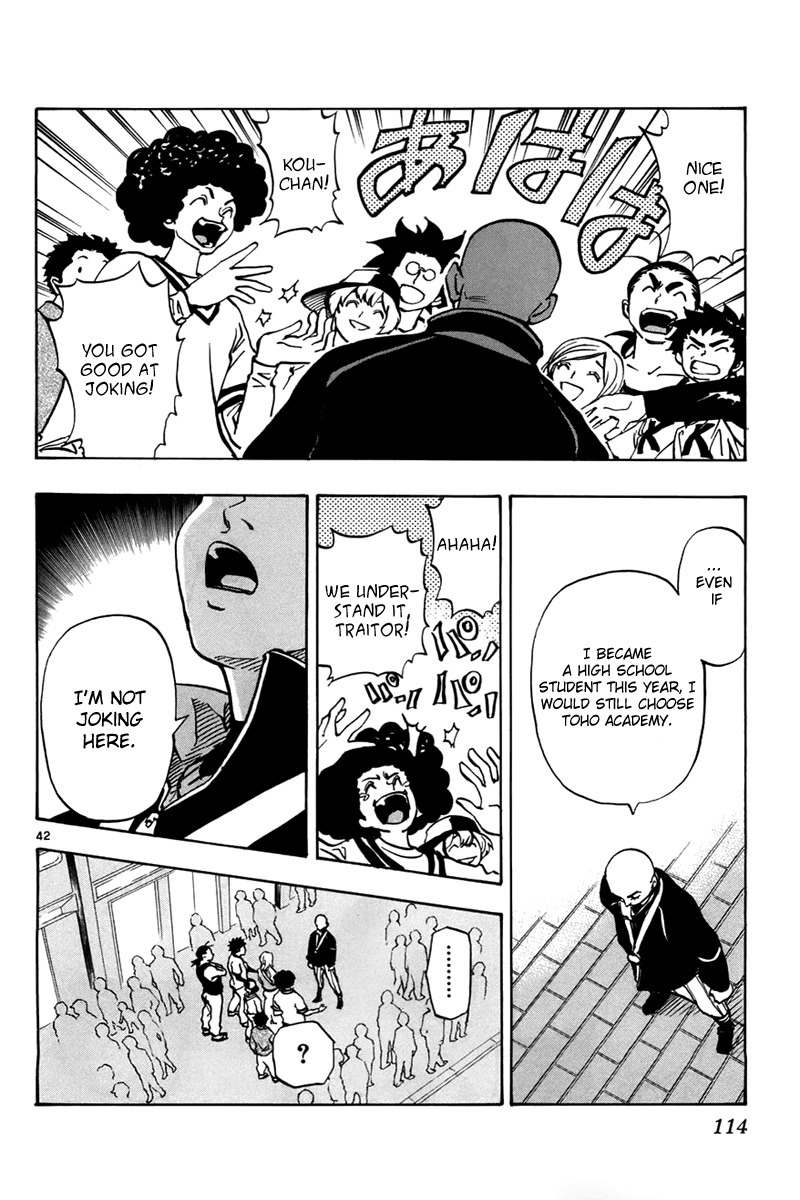 Saikyou! Toritsu Aoizaka Koukou Yakyuubu Chapter 2 page 42 - Chapter 2: Here Comes Kou-chan and the Koushien!