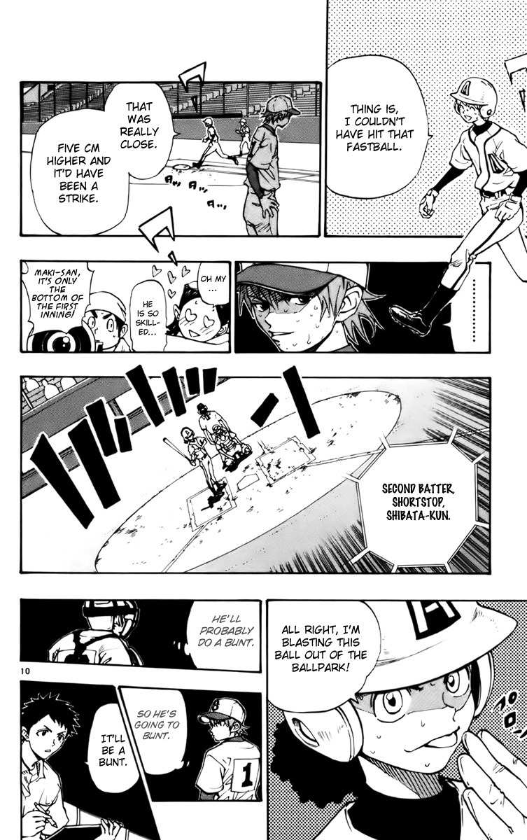 Saikyou! Toritsu Aoizaka Koukou Yakyuubu Chapter 25 page 10 - Chapter 25: The Counterattack Begins!