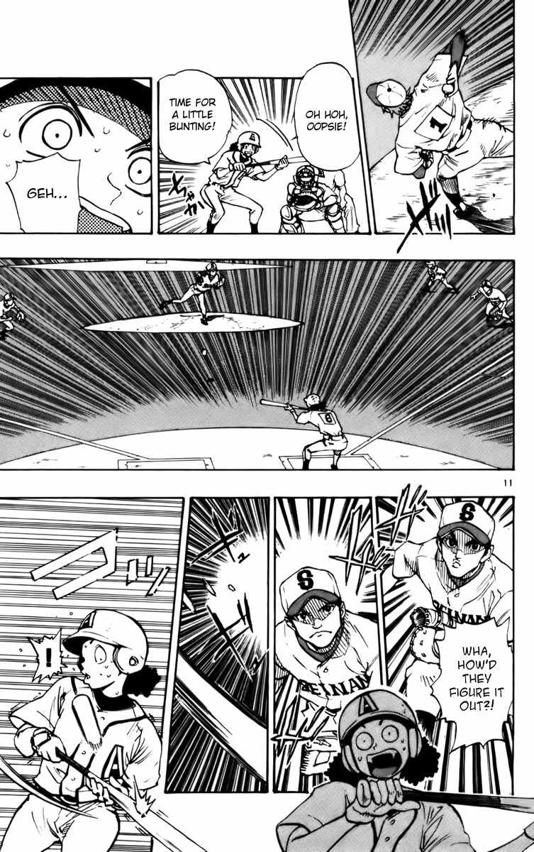 Saikyou! Toritsu Aoizaka Koukou Yakyuubu Chapter 25 page 11 - Chapter 25: The Counterattack Begins!
