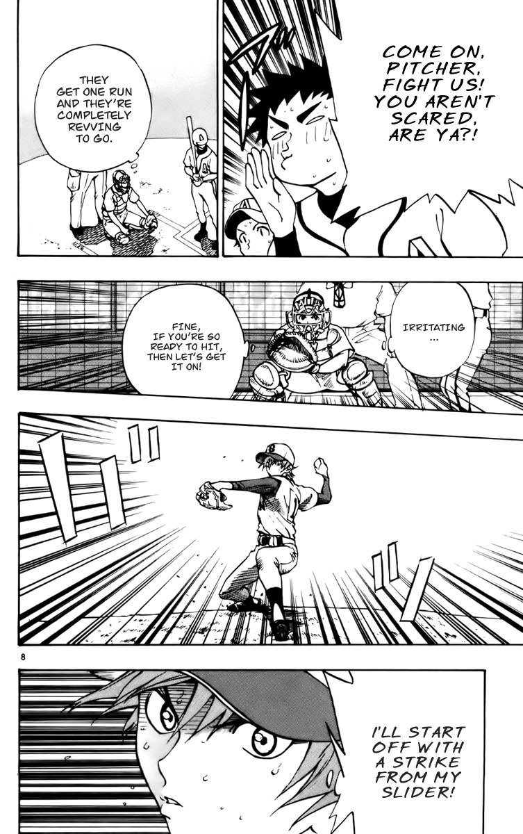Saikyou! Toritsu Aoizaka Koukou Yakyuubu Chapter 27 page 8 - Chapter 27: Aim Well Before You Swing!