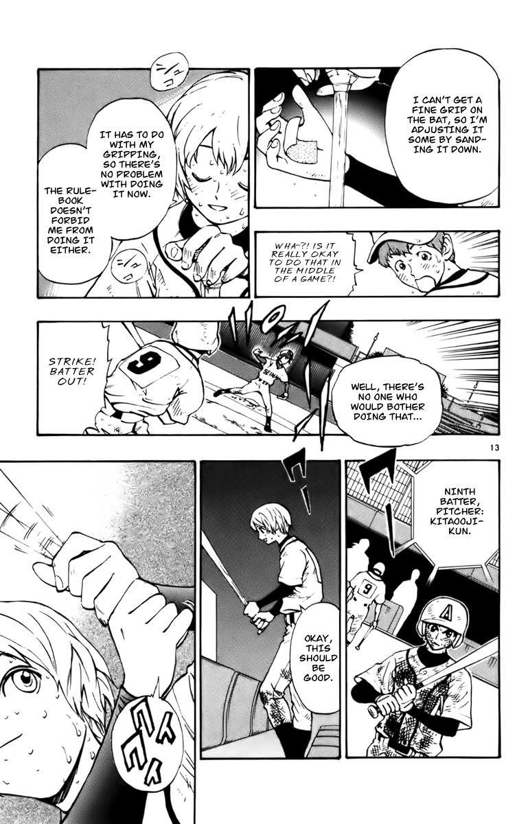 Saikyou! Toritsu Aoizaka Koukou Yakyuubu Chapter 28 page 14 - Chapter 28: The Tide is Turning!