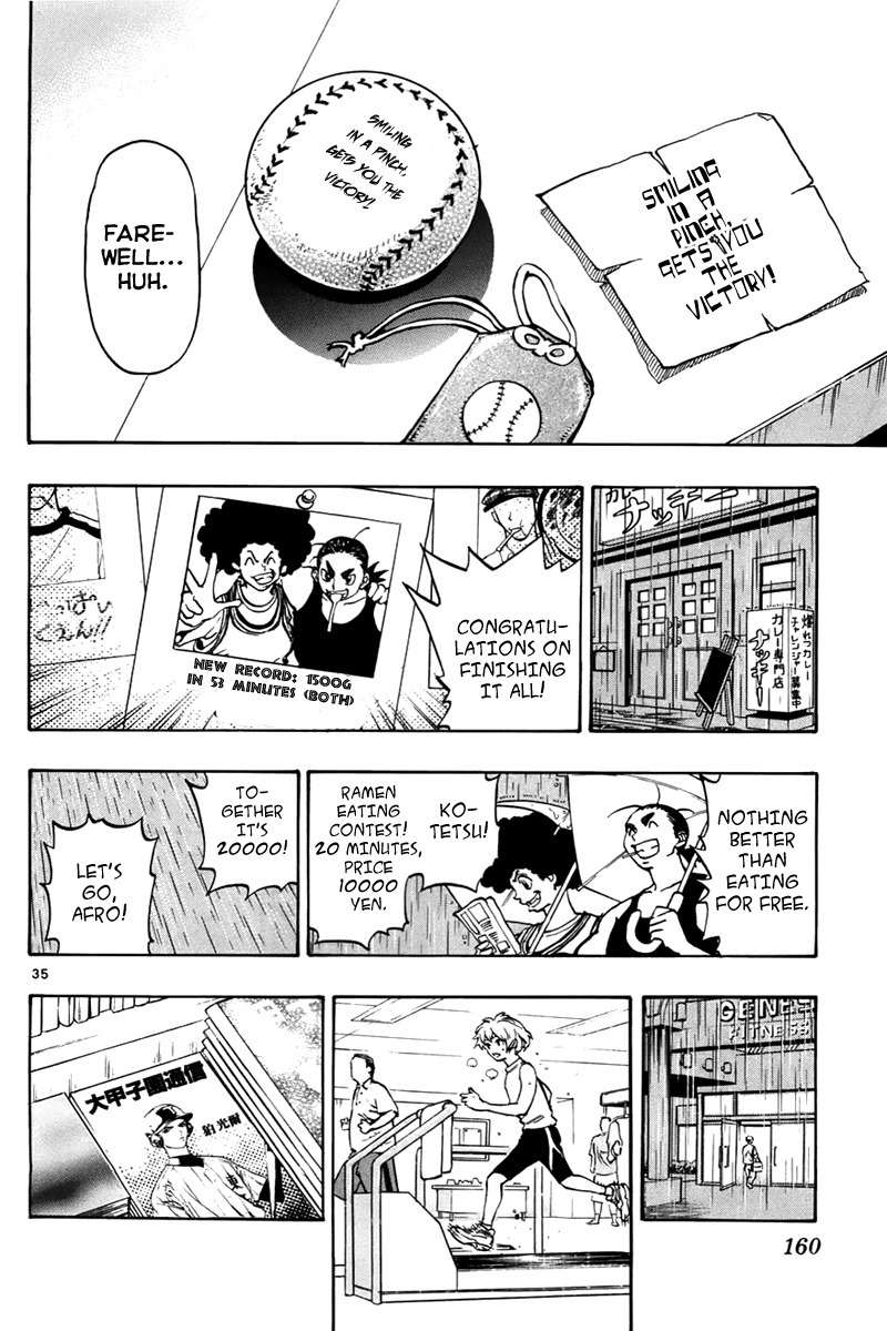 Saikyou! Toritsu Aoizaka Koukou Yakyuubu Chapter 3 page 35 - Chapter 3: Farewell