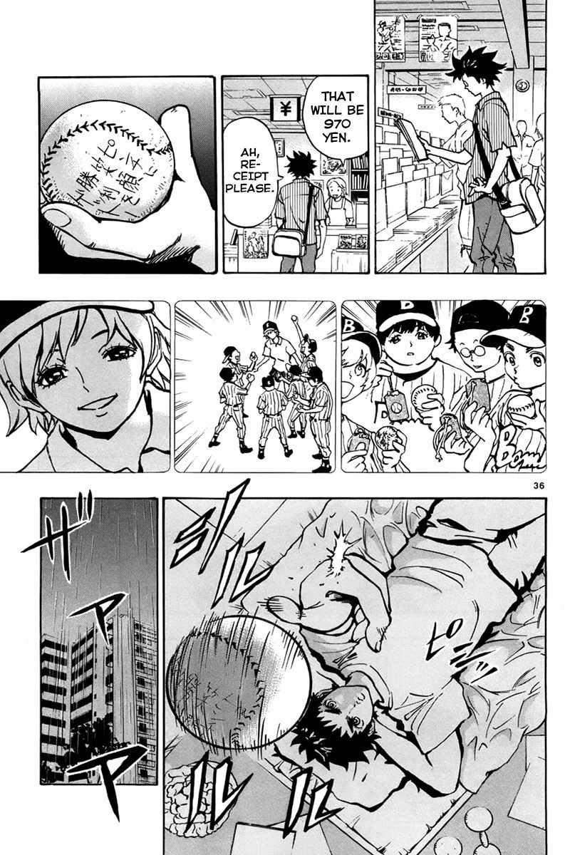 Saikyou! Toritsu Aoizaka Koukou Yakyuubu Chapter 3 page 36 - Chapter 3: Farewell