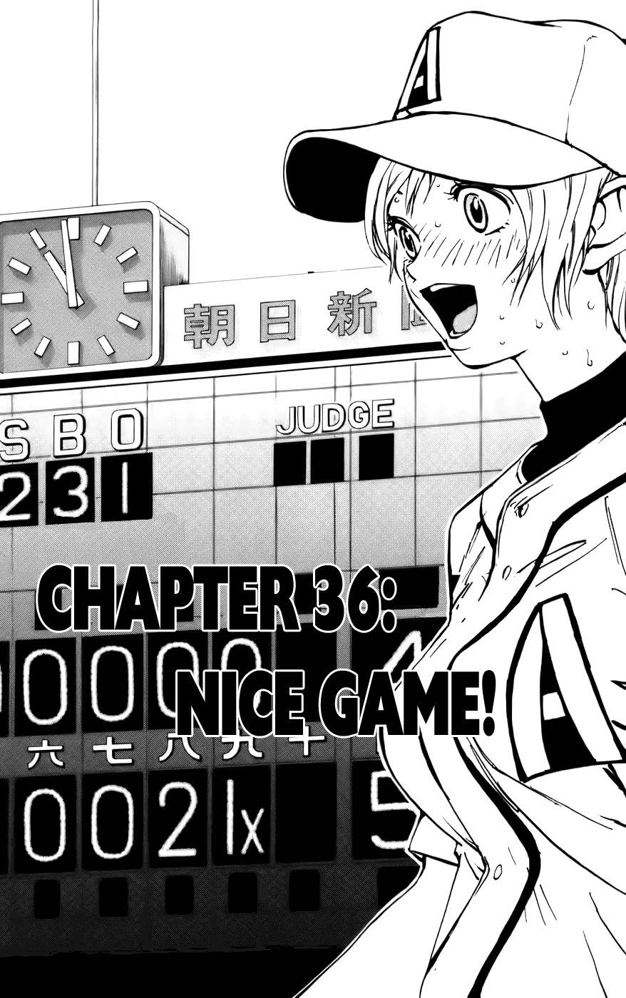 Saikyou! Toritsu Aoizaka Koukou Yakyuubu Chapter 36 page 2 - Chapter 36: Nice Game!