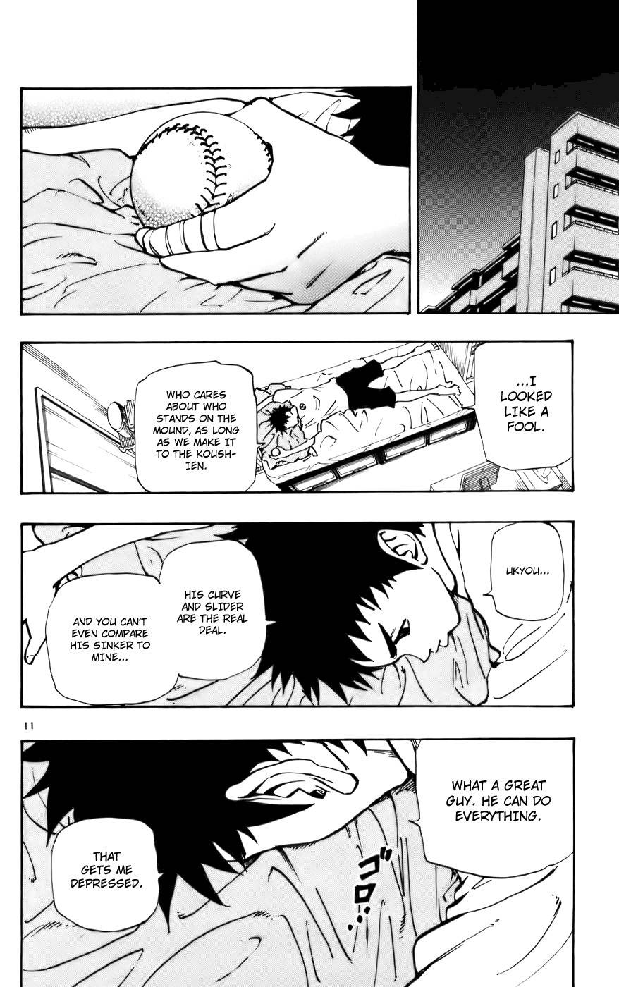 Saikyou! Toritsu Aoizaka Koukou Yakyuubu Chapter 38 page 12 - Chapter 38: Fast, Kitarou!