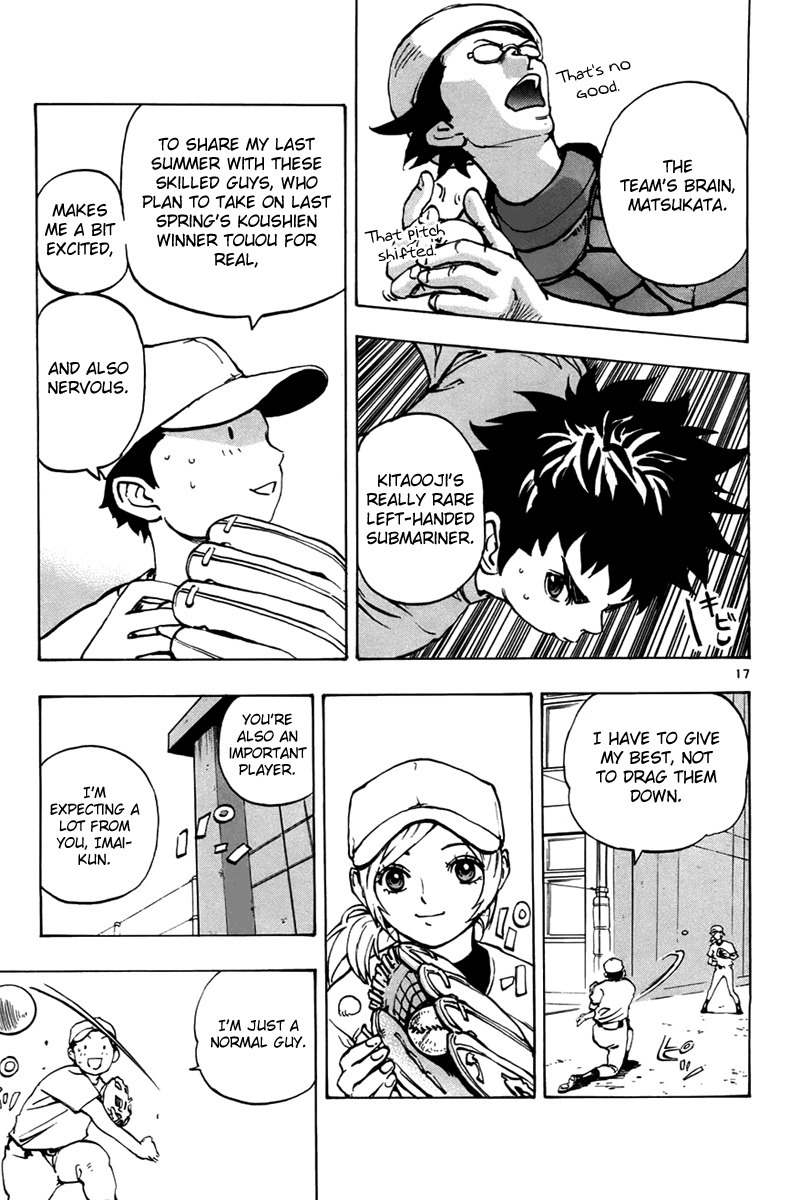 Saikyou! Toritsu Aoizaka Koukou Yakyuubu Chapter 4 page 18 - Chapter 4: Start of the East Tokyo Tournament!