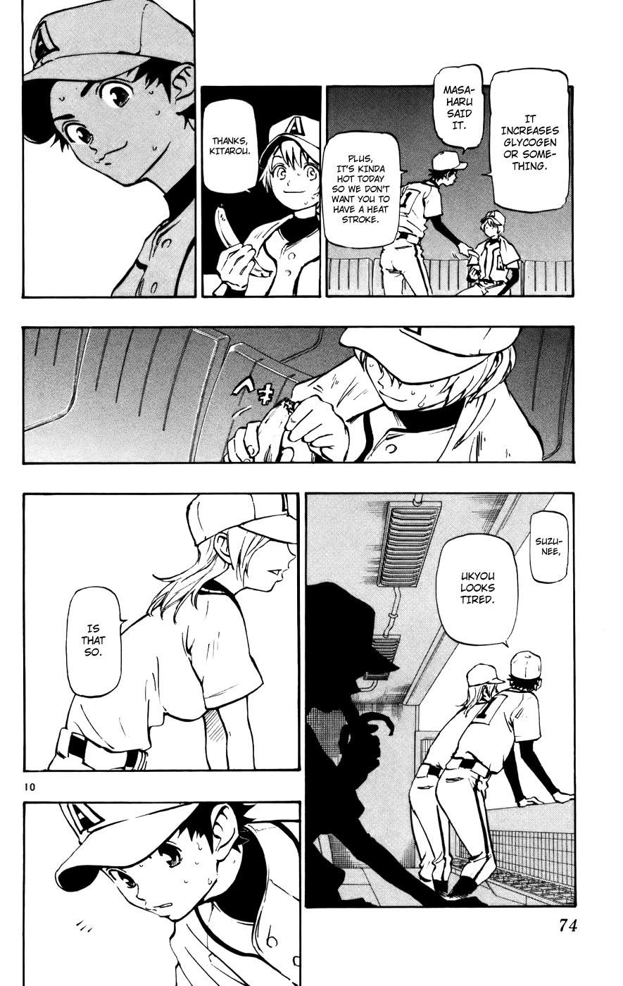 Saikyou! Toritsu Aoizaka Koukou Yakyuubu Chapter 44 page 12 - Chapter 44: Get The Momentum!