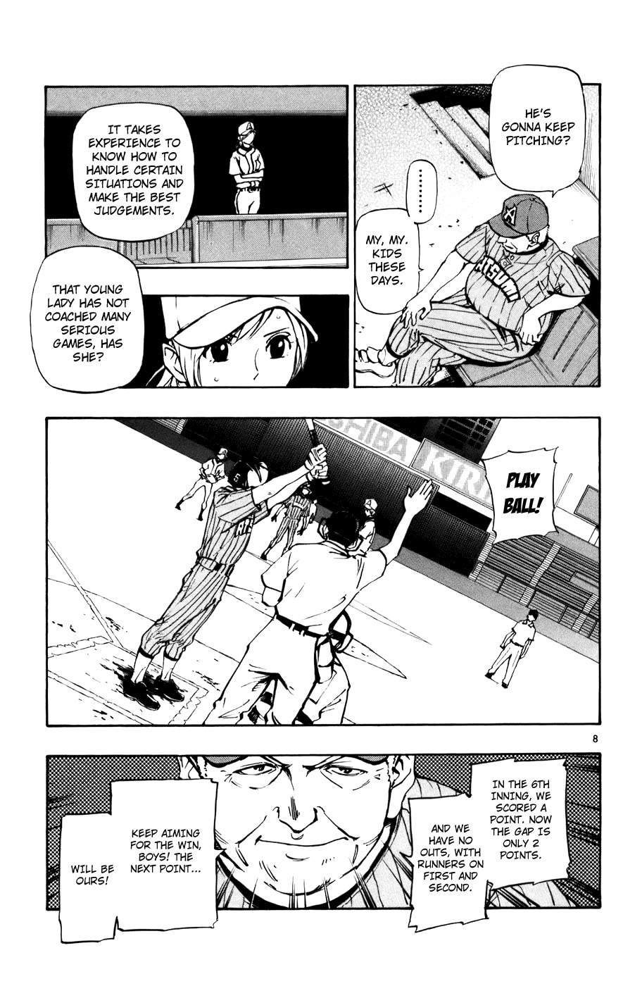 Saikyou! Toritsu Aoizaka Koukou Yakyuubu Chapter 46 page 10 - Chapter 46: Concentrate on the Pitch!