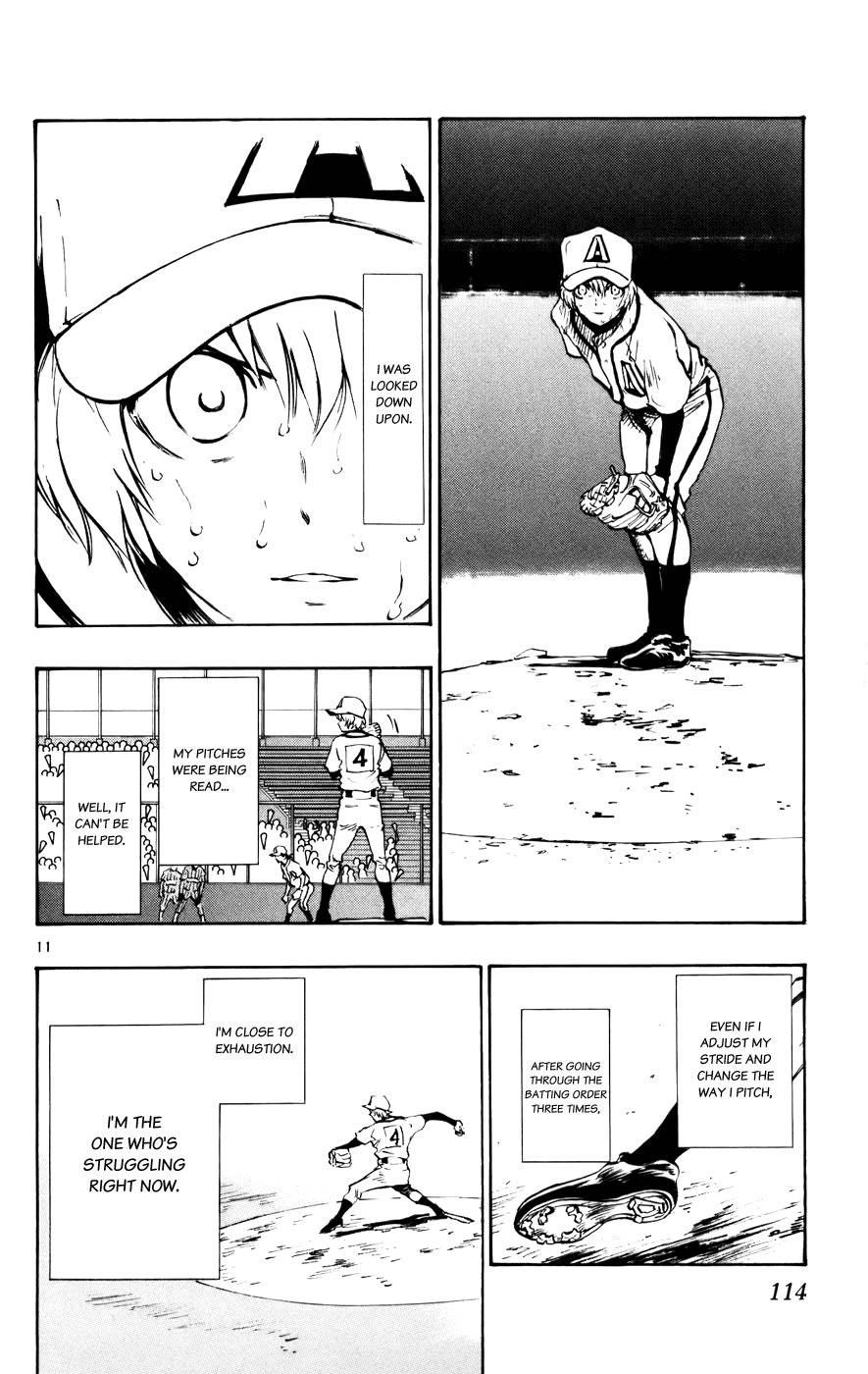 Saikyou! Toritsu Aoizaka Koukou Yakyuubu Chapter 46 page 13 - Chapter 46: Concentrate on the Pitch!