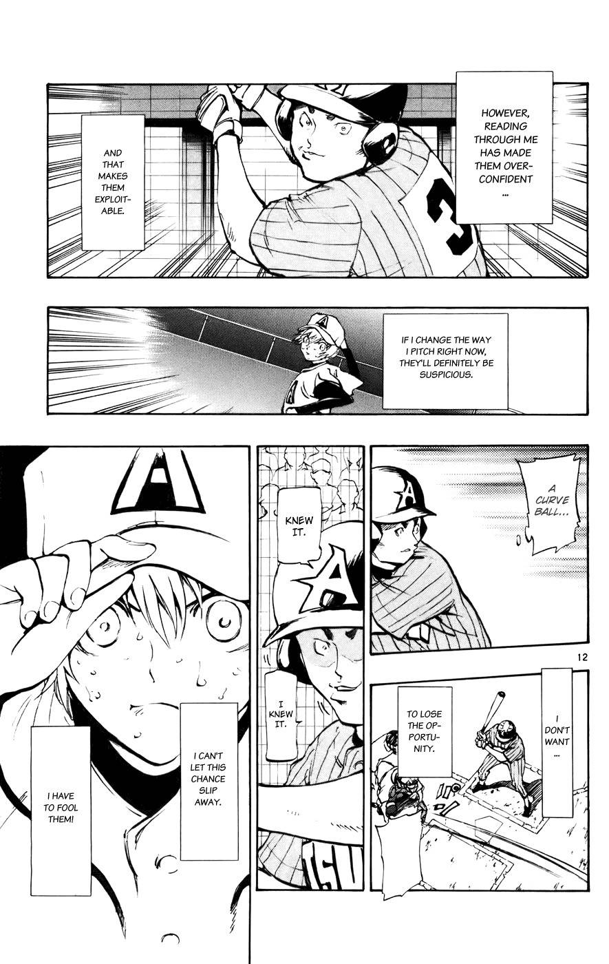 Saikyou! Toritsu Aoizaka Koukou Yakyuubu Chapter 46 page 14 - Chapter 46: Concentrate on the Pitch!