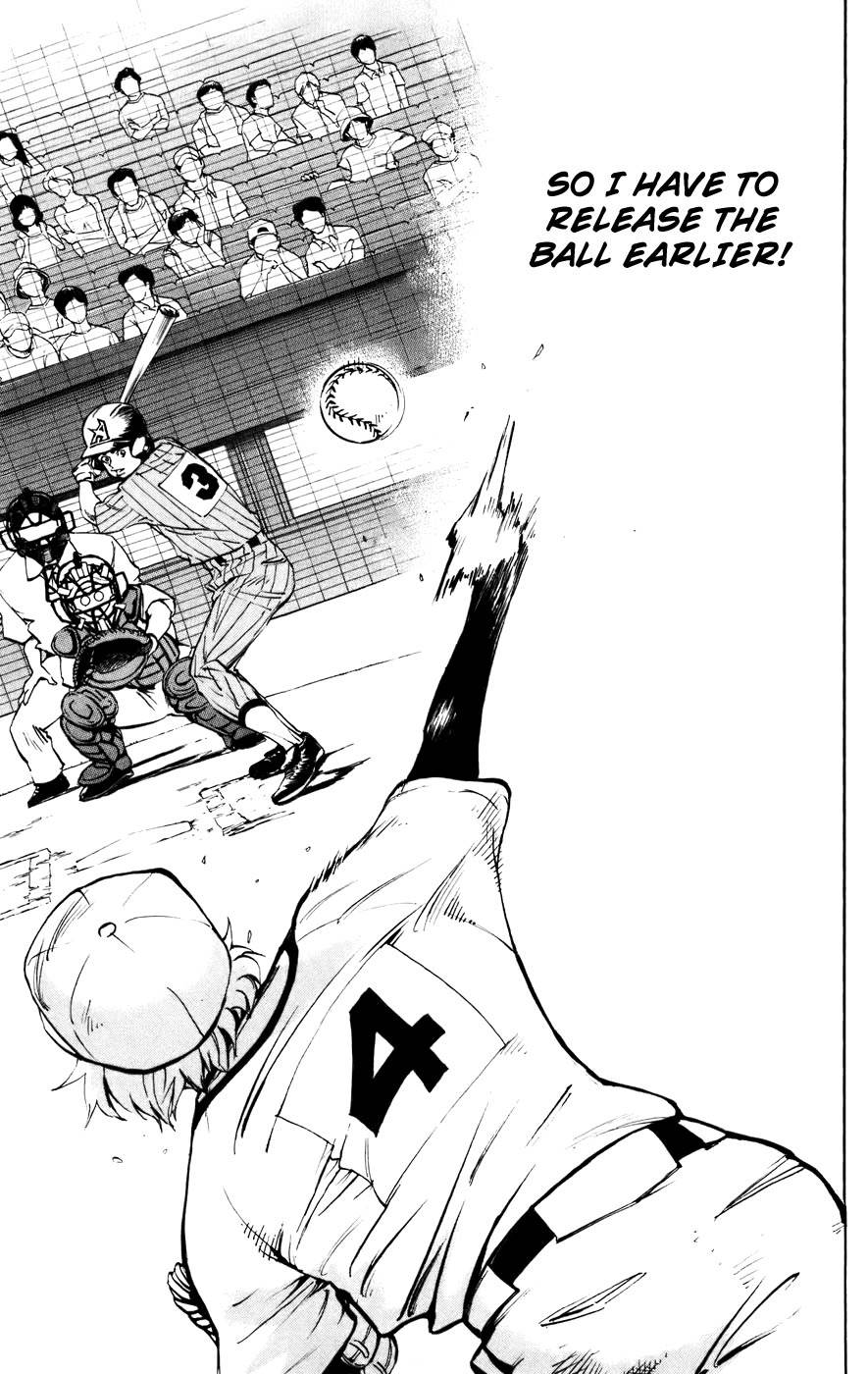 Saikyou! Toritsu Aoizaka Koukou Yakyuubu Chapter 46 page 18 - Chapter 46: Concentrate on the Pitch!
