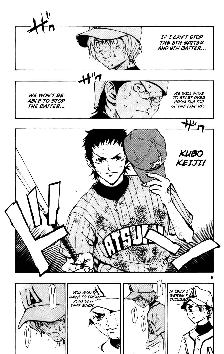 Saikyou! Toritsu Aoizaka Koukou Yakyuubu Chapter 49 page 10 - Chapter 49: It's My Fault!