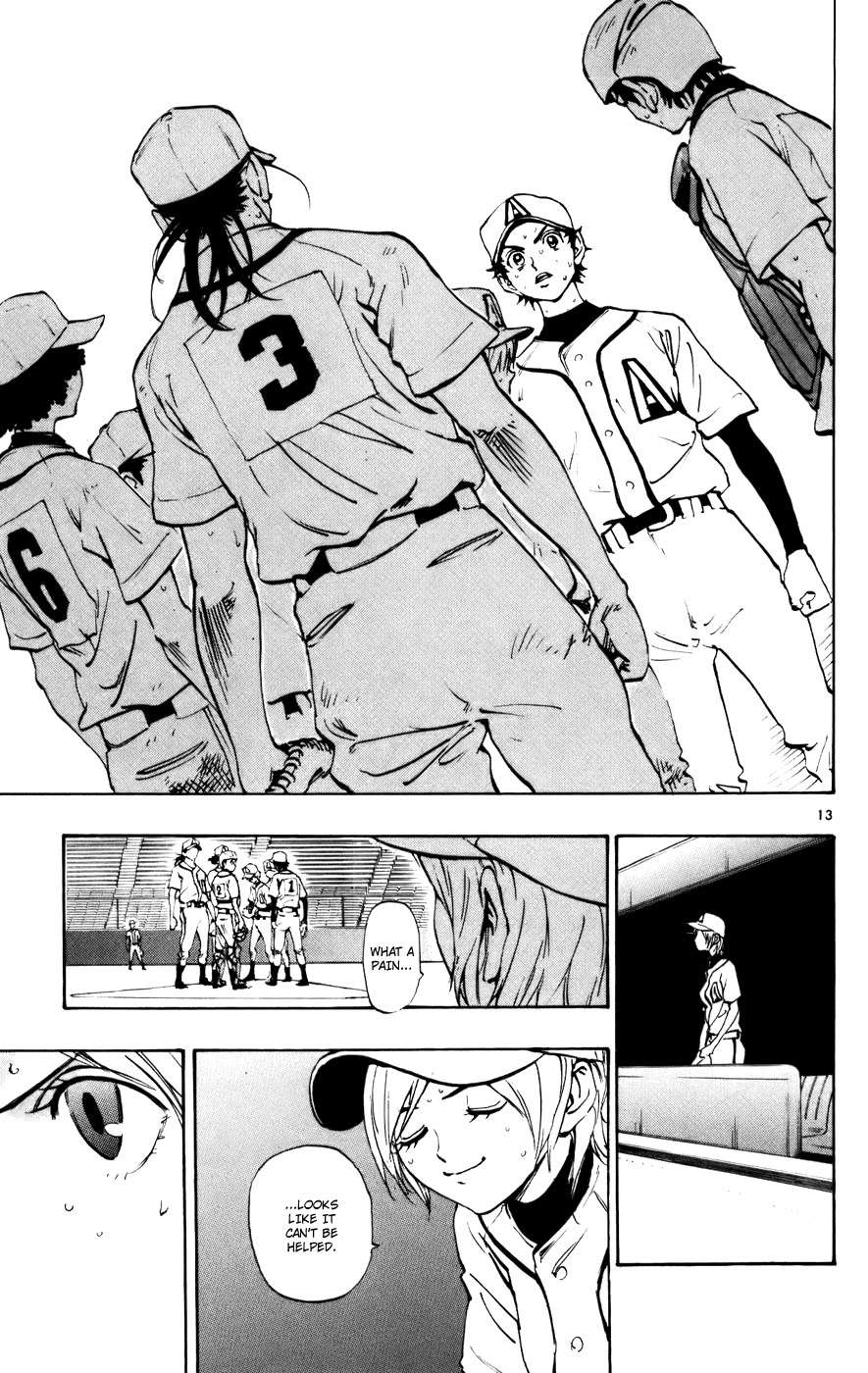 Saikyou! Toritsu Aoizaka Koukou Yakyuubu Chapter 49 page 14 - Chapter 49: It's My Fault!