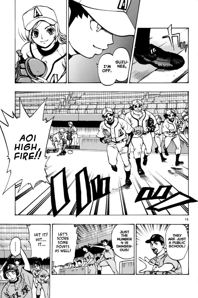 Saikyou! Toritsu Aoizaka Koukou Yakyuubu Chapter 7 page 16 - Chapter 7: Genius vs. Genius!?