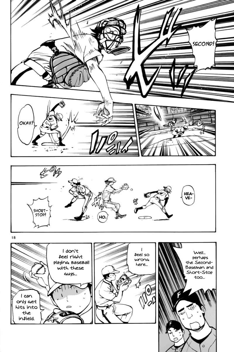 Saikyou! Toritsu Aoizaka Koukou Yakyuubu Chapter 7 page 18 - Chapter 7: Genius vs. Genius!?