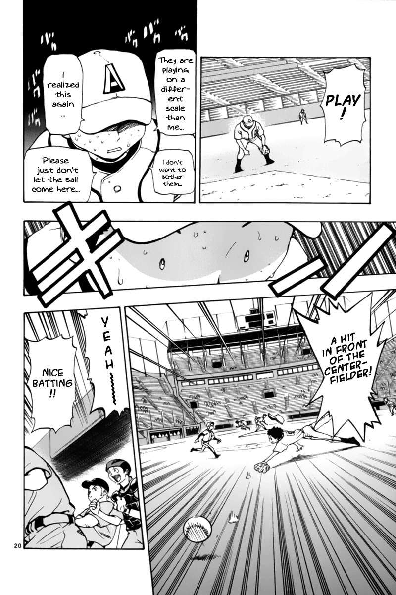 Saikyou! Toritsu Aoizaka Koukou Yakyuubu Chapter 7 page 20 - Chapter 7: Genius vs. Genius!?
