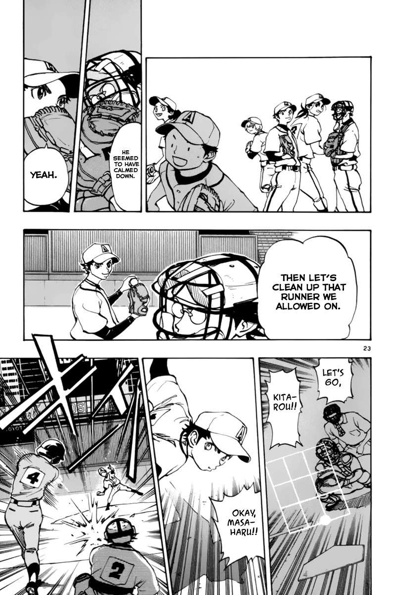 Saikyou! Toritsu Aoizaka Koukou Yakyuubu Chapter 7 page 23 - Chapter 7: Genius vs. Genius!?