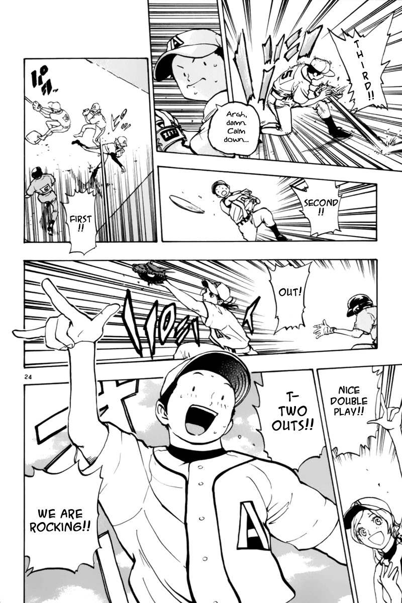 Saikyou! Toritsu Aoizaka Koukou Yakyuubu Chapter 7 page 24 - Chapter 7: Genius vs. Genius!?