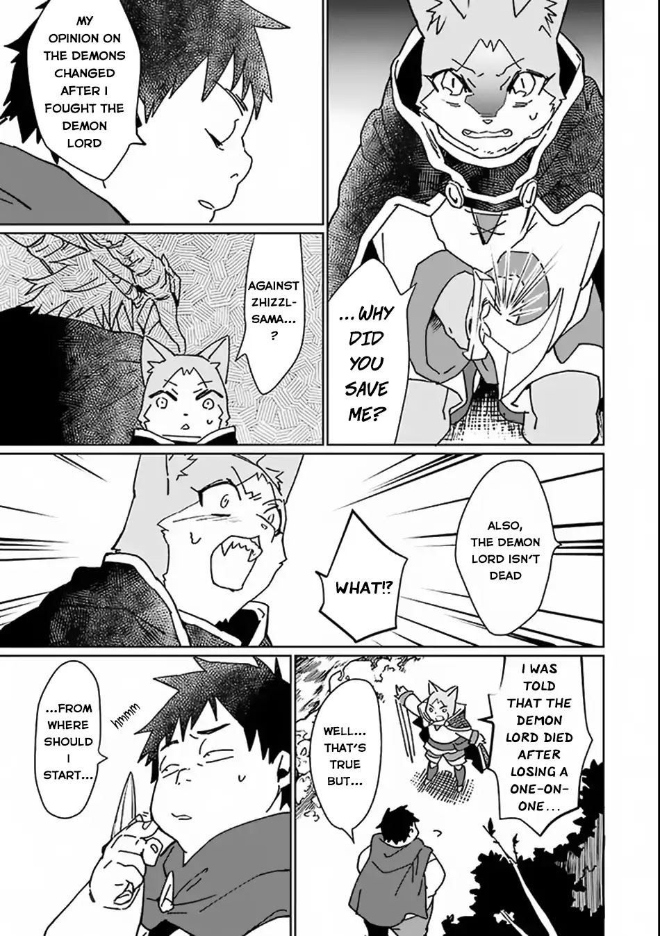 Saikyou Yuusha wa Oharai Hako: Maou ni nattara zutto Ore no Musou Return Chapter 2 page 7 - Chapter 2: A Hero Chooses His Path