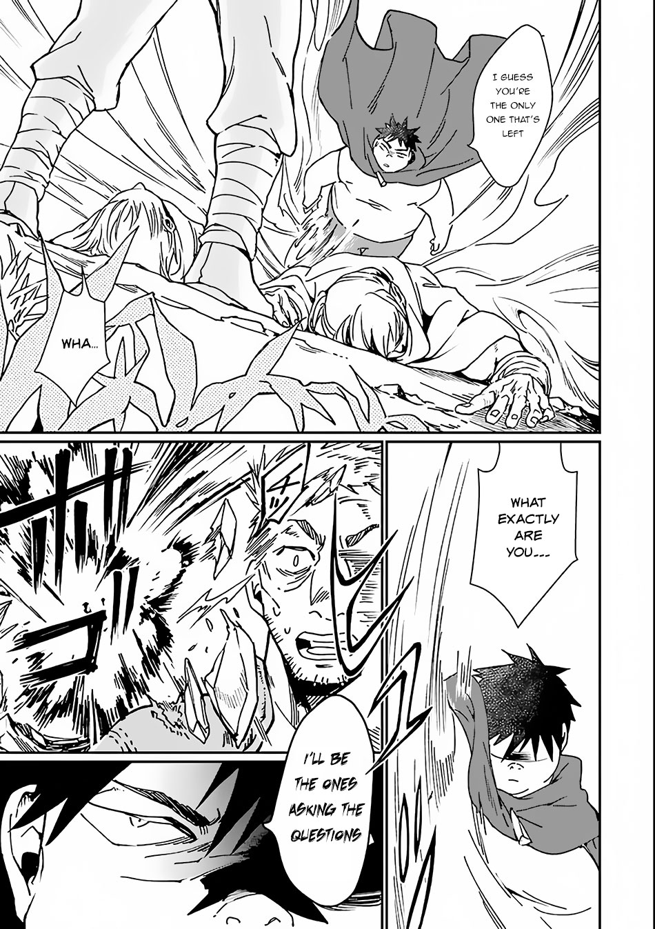 Saikyou Yuusha wa Oharai Hako: Maou ni nattara zutto Ore no Musou Return Chapter 3 page 10 - Chapter 3: The Hero Saves His Comrades