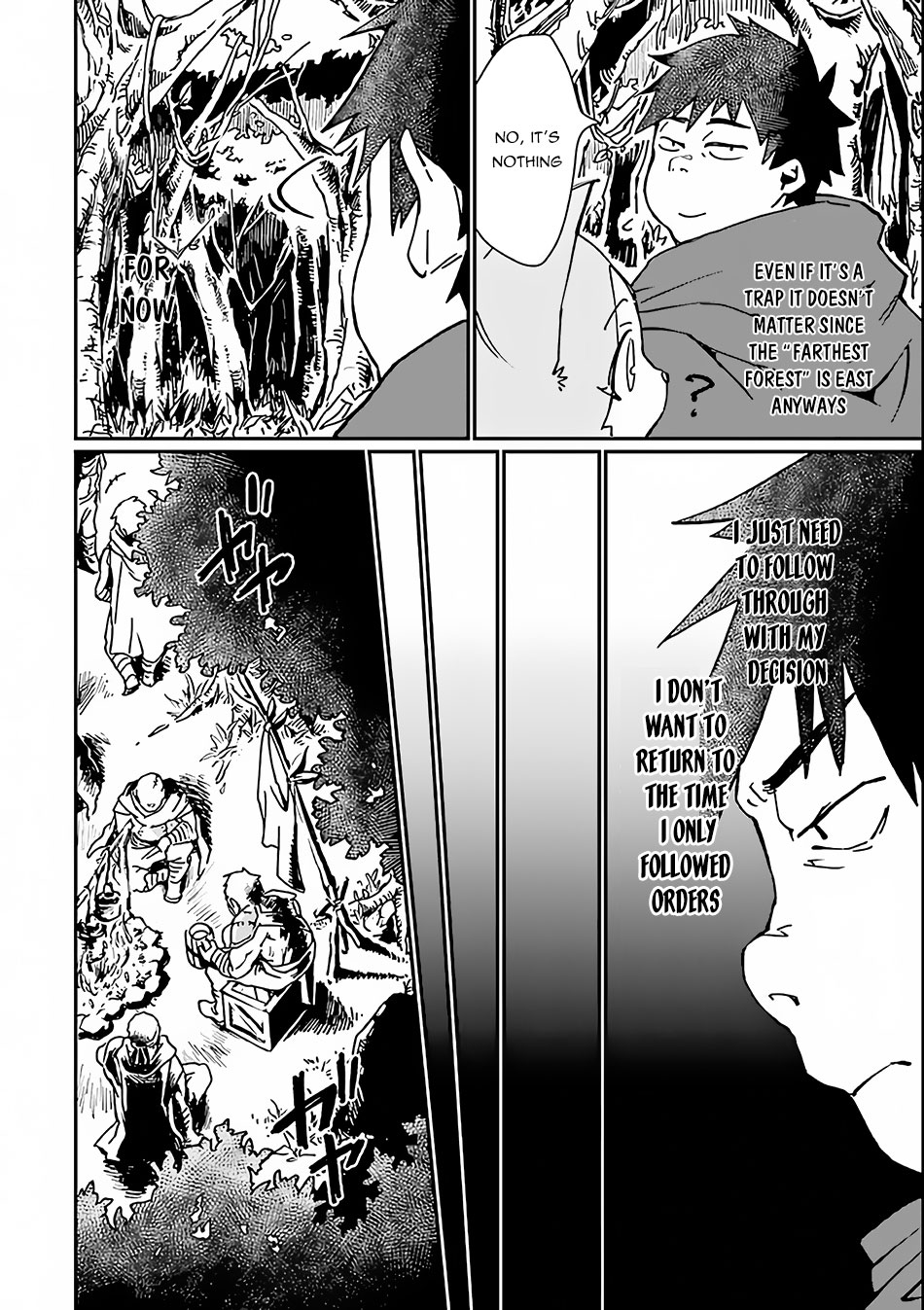 Saikyou Yuusha wa Oharai Hako: Maou ni nattara zutto Ore no Musou Return Chapter 3 page 5 - Chapter 3: The Hero Saves His Comrades