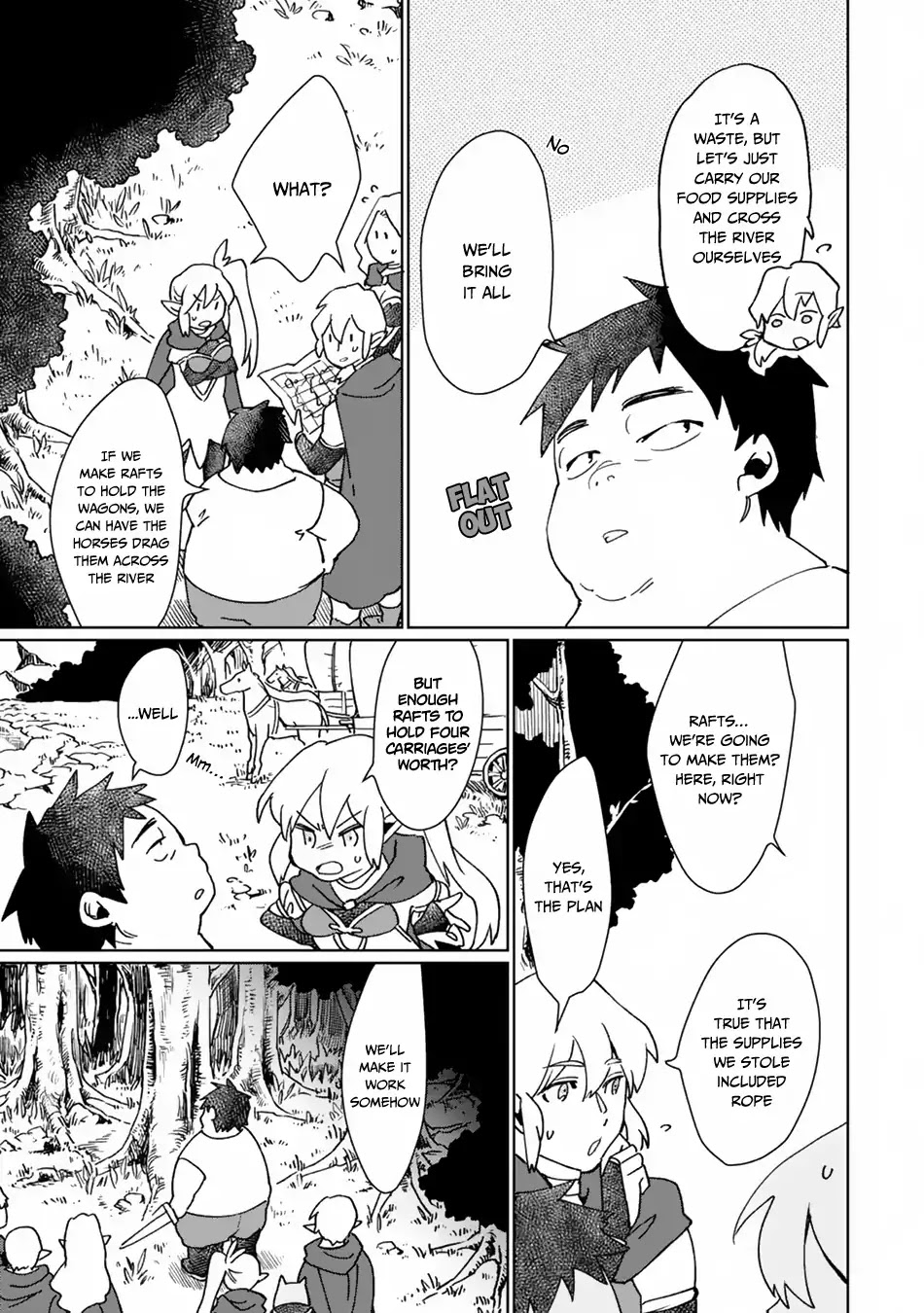 Saikyou Yuusha wa Oharai Hako: Maou ni nattara zutto Ore no Musou Return Chapter 4 page 10 - Chapter 4: The Hero Crosses a Great River