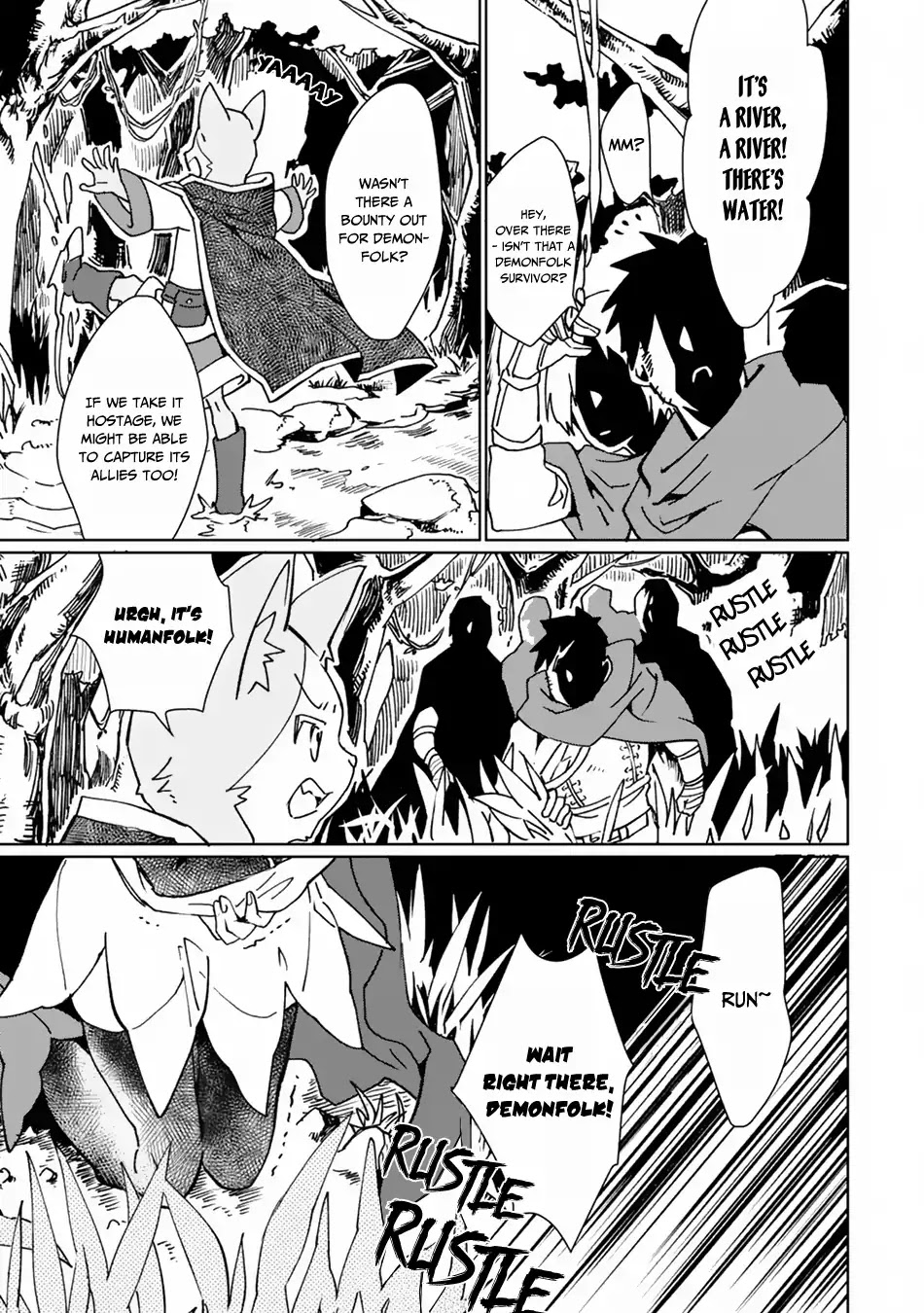 Saikyou Yuusha wa Oharai Hako: Maou ni nattara zutto Ore no Musou Return Chapter 4 page 25 - Chapter 4: The Hero Crosses a Great River