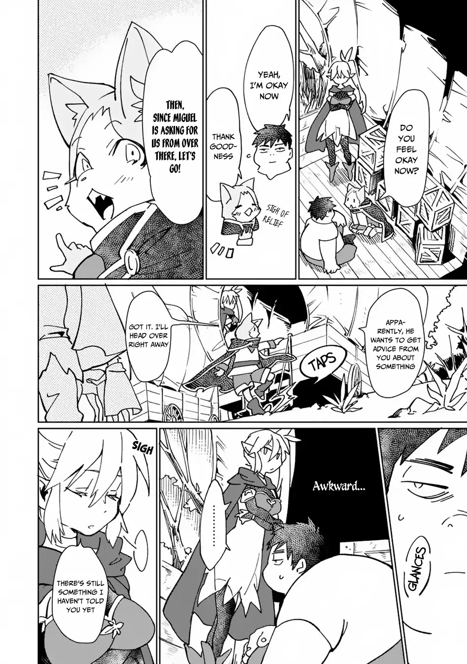 Saikyou Yuusha wa Oharai Hako: Maou ni nattara zutto Ore no Musou Return Chapter 4 page 5 - Chapter 4: The Hero Crosses a Great River