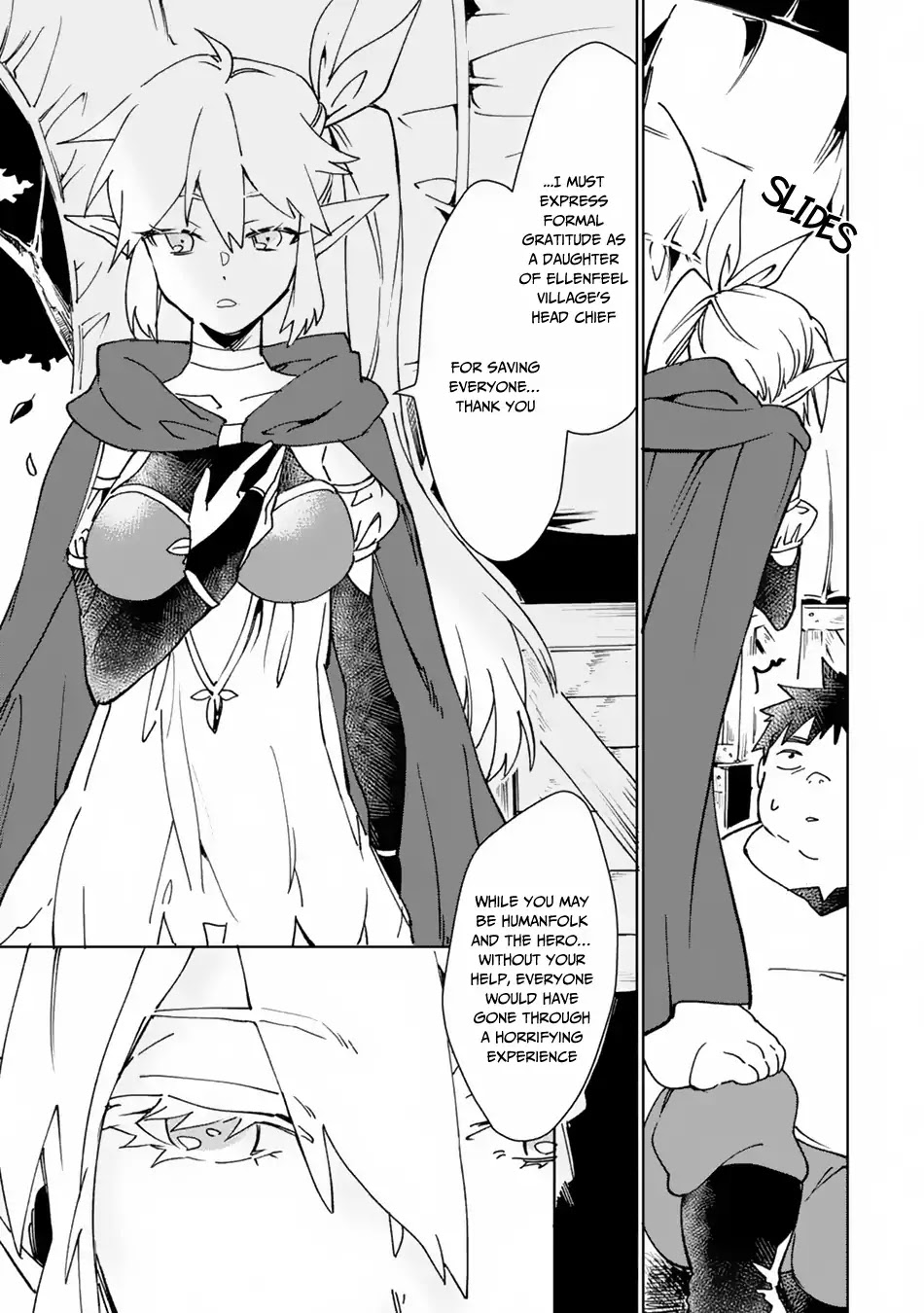 Saikyou Yuusha wa Oharai Hako: Maou ni nattara zutto Ore no Musou Return Chapter 4 page 6 - Chapter 4: The Hero Crosses a Great River