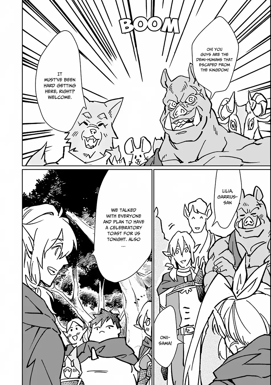 Saikyou Yuusha wa Oharai Hako: Maou ni nattara zutto Ore no Musou Return Chapter 5 page 29 - Chapter 5: The Hero Finally Reaches The Final Forest