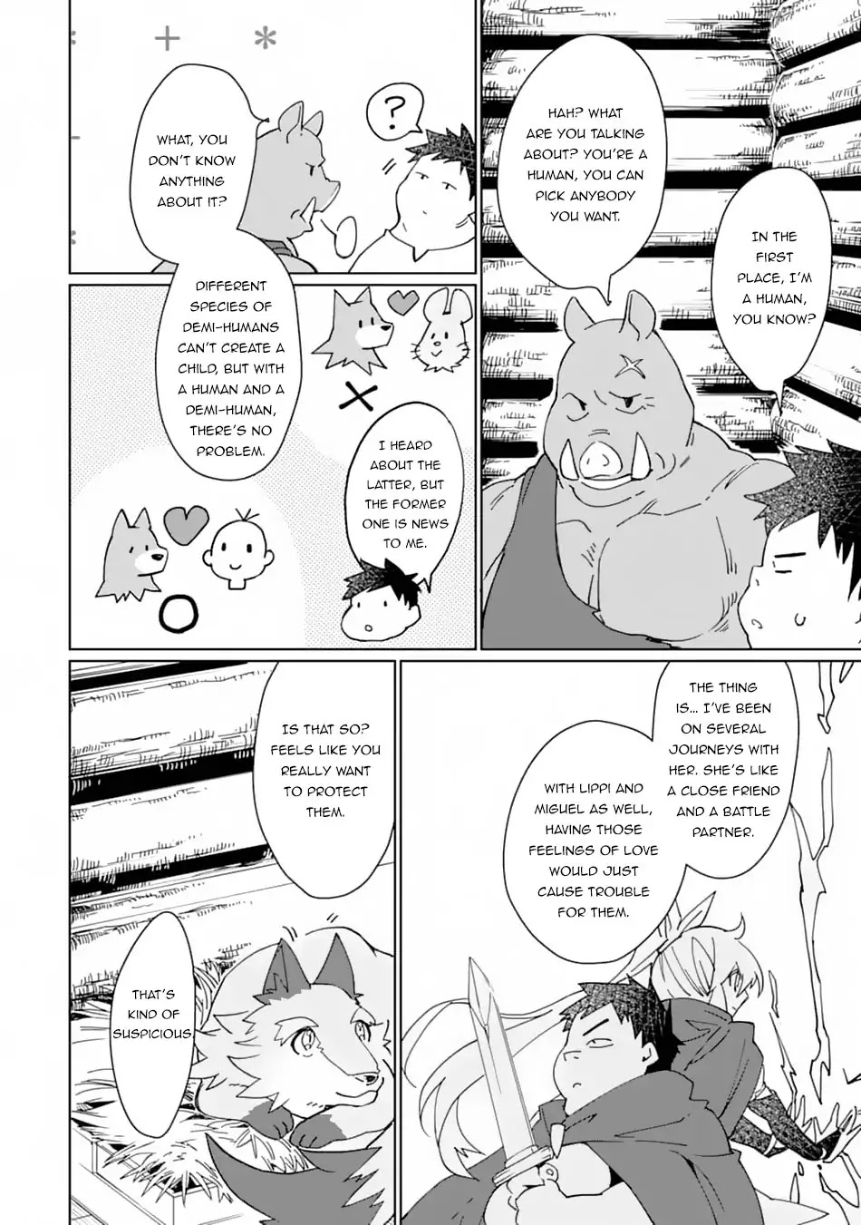 Saikyou Yuusha wa Oharai Hako: Maou ni nattara zutto Ore no Musou Return Chapter 7 page 17 - Chapter 7: The Hero Finds A... Dog?
