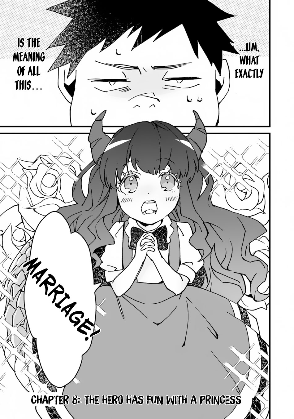 Saikyou Yuusha wa Oharai Hako: Maou ni nattara zutto Ore no Musou Return Chapter 8 page 2 - Chapter 8: The Hero Has Fun With a Princess