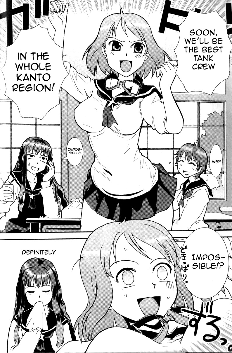 Sailor Fuku to Juusensha Chapter 1 page 13 - Chapter 1: Go to School! Nora Middle School Tank Association