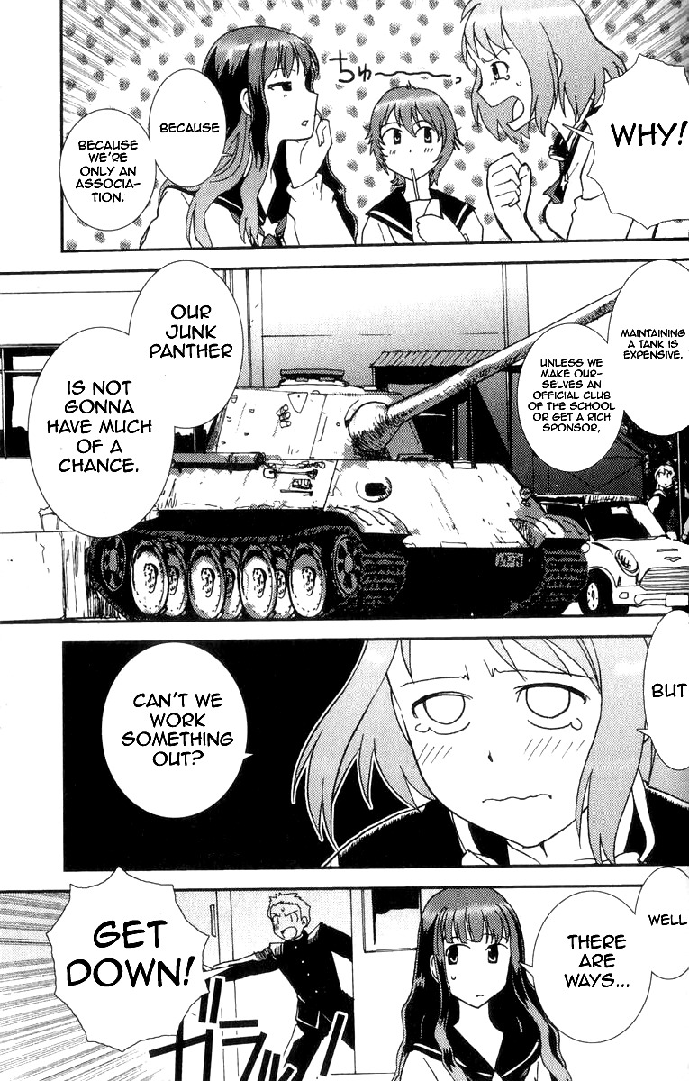 Sailor Fuku to Juusensha Chapter 1 page 14 - Chapter 1: Go to School! Nora Middle School Tank Association