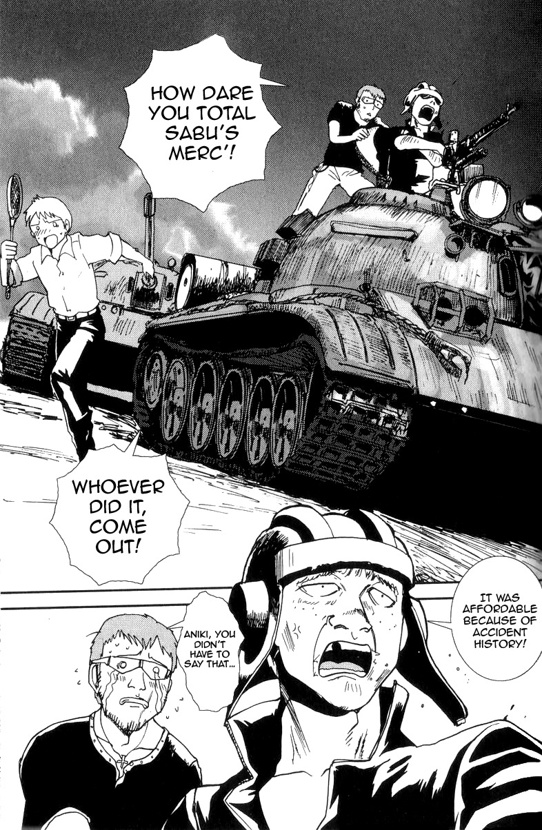 Sailor Fuku to Juusensha Chapter 1 page 16 - Chapter 1: Go to School! Nora Middle School Tank Association