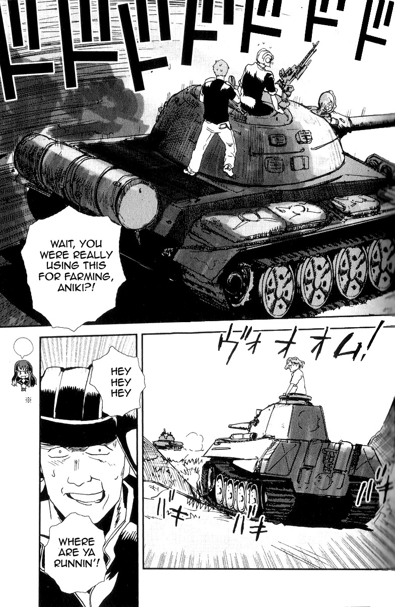 Sailor Fuku to Juusensha Chapter 1 page 24 - Chapter 1: Go to School! Nora Middle School Tank Association