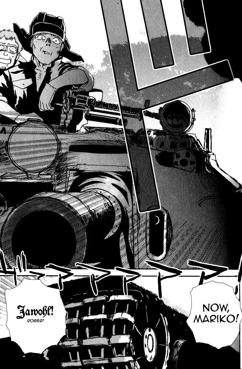 Sailor Fuku to Juusensha Chapter 1 page 30 - Chapter 1: Go to School! Nora Middle School Tank Association