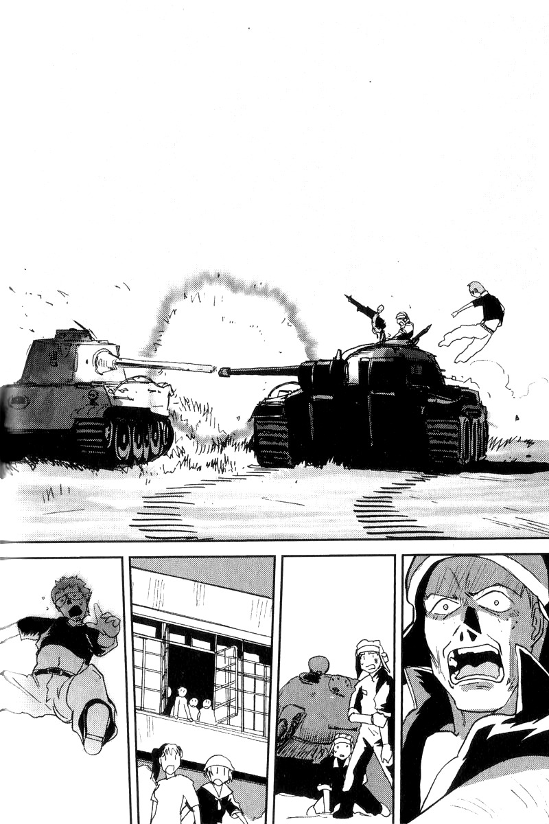 Sailor Fuku to Juusensha Chapter 1 page 35 - Chapter 1: Go to School! Nora Middle School Tank Association