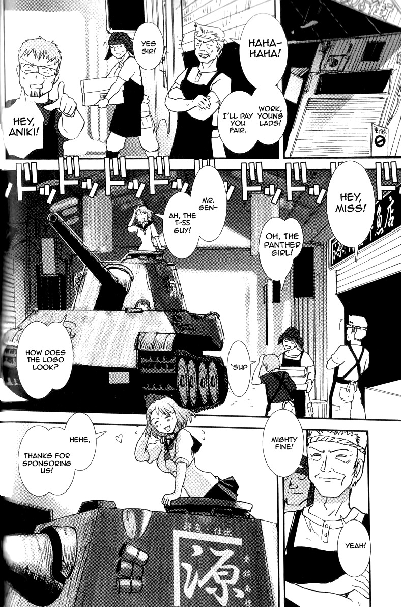 Sailor Fuku to Juusensha Chapter 1 page 41 - Chapter 1: Go to School! Nora Middle School Tank Association