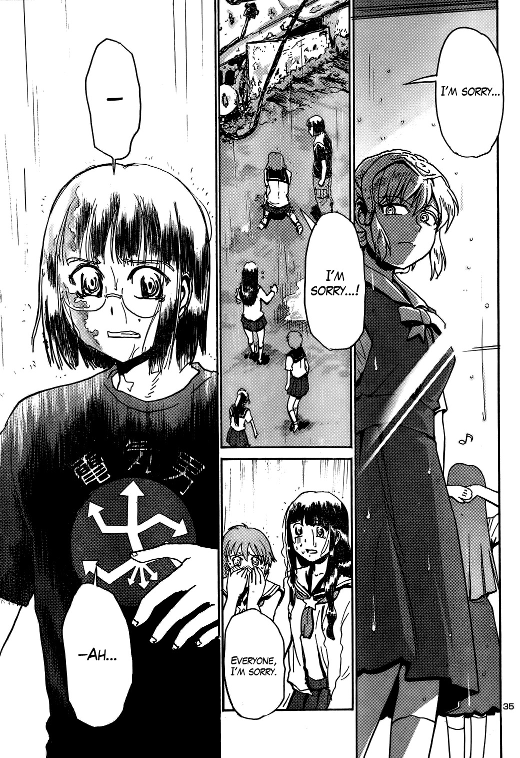 Sailor Fuku to Juusensha Chapter 10 page 32 - Chapter 10: Escape! First Battle is a Taste of Humiliation