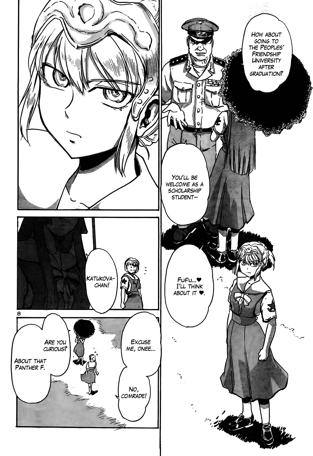 Sailor Fuku to Juusensha Chapter 10 page 7 - Chapter 10: Escape! First Battle is a Taste of Humiliation
