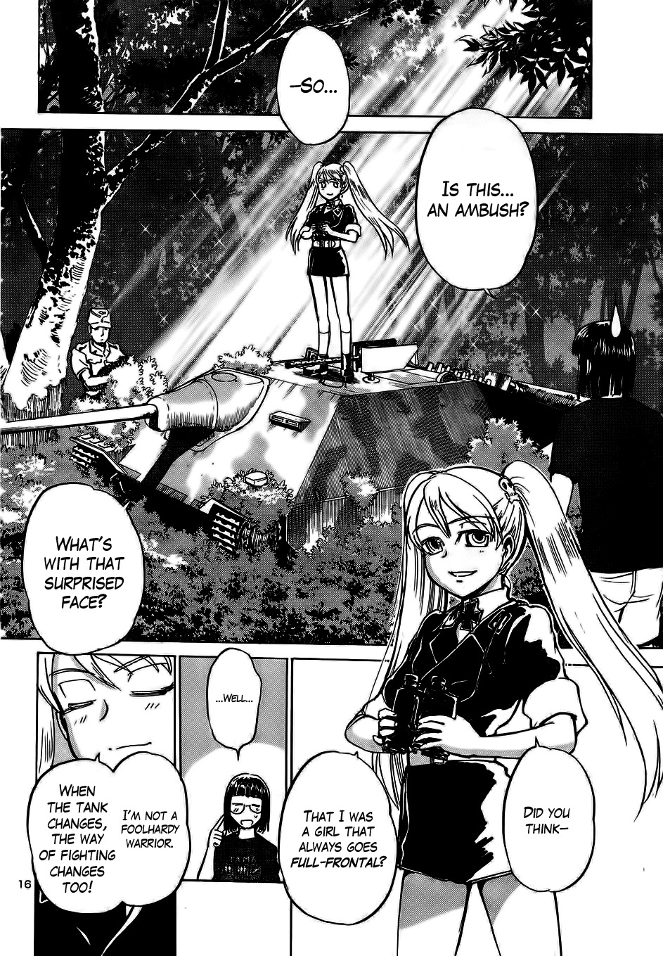 Sailor Fuku to Juusensha Chapter 11 page 17 - Chapter 11: Pay Attention! Master Peiper's Tank Rider Corner