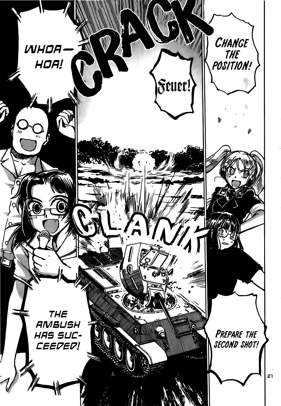 Sailor Fuku to Juusensha Chapter 11 page 22 - Chapter 11: Pay Attention! Master Peiper's Tank Rider Corner
