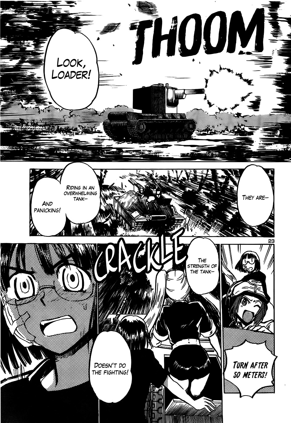Sailor Fuku to Juusensha Chapter 11 page 24 - Chapter 11: Pay Attention! Master Peiper's Tank Rider Corner